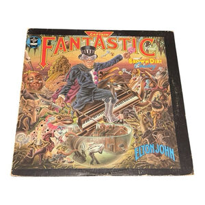 Elton John Captain Fantastic And The Brown Dirt Cowboy Vinyl Record LP 1975